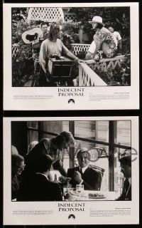 7a084 INDECENT PROPOSAL presskit w/ 15 stills '93 Robert Redford, Demi Moore, Woody Harrelson