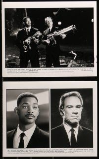 7a230 MEN IN BLACK presskit w/ 10 stills '97 Will Smith & Tommy Lee Jones, Sonnefeld candid!