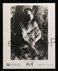 7a234 NELL presskit w/ 10 stills '94 Jodie Foster, Liam Neeson, directed by Michael Apted!