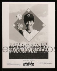 7a246 ROOKIE OF THE YEAR presskit w/ 10 stills '93 Nicholas plays baseball for the Chicago Cubs!