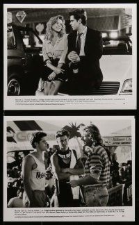 7a363 SIDE OUT presskit w/ 8 stills '90 C Thomas Howell, volleyball!