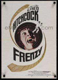 7b115 FRENZY French 15x22 '72 Anthony Shaffer, Alfred Hitchcock's shocking masterpiece!