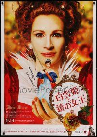 7b660 MIRROR MIRROR advance DS Japanese 29x41 '12 Roberts as The Queen & Collins as Snow White!