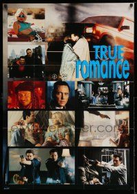 7b010 TRUE ROMANCE Swedish '93 Christian Slater, Arquette, written by Quentin Tarantino!
