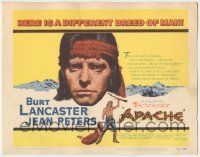 7c013 APACHE TC '54 Native American Burt Lancaster & Jean Peters, directed by Robert Aldrich!