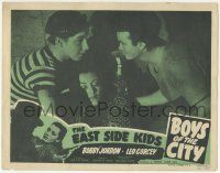 7c327 BOYS OF THE CITY LC R48 East Side Kids Leo Gorcey & Bobby Jordan with unconscious girl!