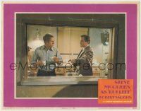 7c339 BULLITT LC #1 '68 tense confrontation between Steve McQueen & Robert Vaughn!