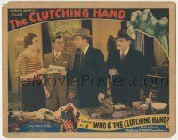7c379 CLUTCHING HAND chapter 1 LC '36 Who is the Clutching Hand, Rex Lease, Ruth Mix & more, rare!