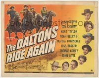 7c083 DALTONS RIDE AGAIN TC '45 headshots of cowboy Lon Chaney Jr. & seven other top stars!