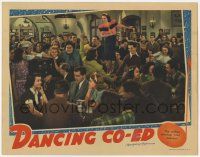 7c403 DANCING CO-ED LC '39 super young Lana Turner, the college jitterbugs hold field-day!
