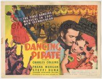 7c085 DANCING PIRATE TC '36 Steffi Duna, Charles Collins, the first dancing musical in Technicolor!