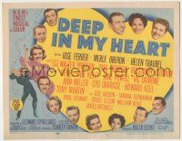 7c104 DEEP IN MY HEART TC '54 MGM's finest all-star musical, Jose Ferrer, Merle Oberon!