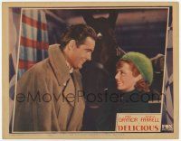 7c413 DELICIOUS LC '31 romantic close up of Janet Gaynor & Charles Farrell smiling at each other!