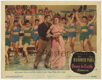 7c430 DOWN TO EARTH LC #6 '46 super sexy Rita Hayworth whirls Marc Platt off his feet!
