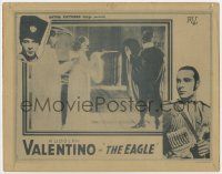 7c437 EAGLE LC R1939 Vilma Banky aims a pistol at Ruldolph Valentino dressed as masked avenger!