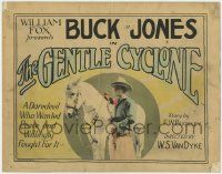 7c132 GENTLE CYCLONE TC '26 Buck Jones, a daredevil who wanted peace & fought for it, lost film!
