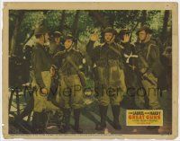 7c510 GREAT GUNS LC '41 soldiers Stan Laurel & Oliver Hardy surrender to their own army!