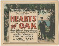 7c143 HEARTS OF OAK TC '24 John Ford directed, melodrama of New England & Frozen North, lost film!