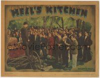 7c541 HELL'S KITCHEN LC '39 Ronald Reagan, Billy Halop, Huntz Hall & Dead End Kids by crowd!