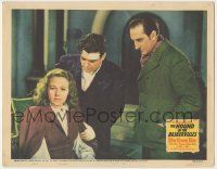 7c560 HOUND OF THE BASKERVILLES LC '39 great image of Basil Rathbone as Sherlock Holmes, rare!
