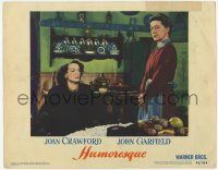 7c564 HUMORESQUE LC #6 '46 Joan Crawford is a woman with a heart she can't control, John Garfield!