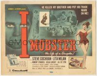 7c147 I MOBSTER TC '58 Roger Corman, he killed her brother and put his dirty trade mark on her!