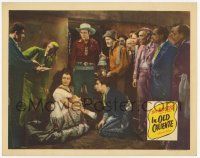 7c575 IN OLD CALIENTE LC R48 Roy Rogers, Gabby Hayes, Katherine DeMille & others w/unconscious man