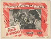 7c593 KEY LARGO LC #8 '48 best close up of Claire Trevor between Humphrey Bogart & Lauren Bacall!