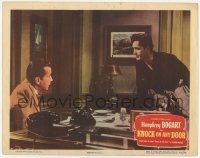 7c603 KNOCK ON ANY DOOR LC #6 '49 Humphrey Bogart, John Derek, directed by Nicholas Ray!