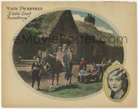 7c623 LITTLE LORD FAUNTLEROY LC '21 Mary Pickford takes kids for a ride on horse & wagon!