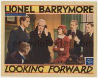 7c627 LOOKING FORWARD LC '33 Lionel Barrymore & Colin Clive look at rich store owner Lewis Stone!
