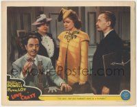 7c628 LOVE CRAZY LC '41 Sokoloff tells Myrna Loy that William Powell's as nutty as a fruitcake!