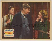7c634 LOVE IS NEWS LC '37 Tyrone Power watches Loretta Young try to get them out of jail!