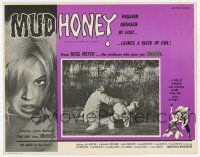 7c671 MUDHONEY LC '65 directed by Russ Meyer, guy literally in the mud with sexy Lorna Maitland!