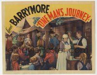 7c699 ONE MAN'S JOURNEY LC '33 big city doctor Lionel Barrymore returns to his poor small town!
