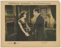 7c741 PRIMITIVE LOVER LC '22 Kenneth Harlan asks pretty Constance Talmadge to elope with him!