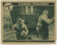 7c752 RAIDERS OF GHOST CITY chapter 2 LC '44 Universal western serial, Flaming Treachery