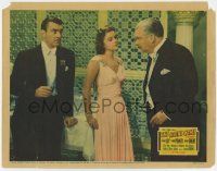 7c755 RAINS CAME LC '39 close up of beautiful Myrna Loy between George Brent & Nigel Bruce!