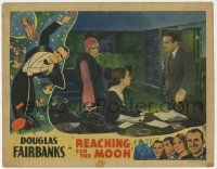 7c757 REACHING FOR THE MOON LC '30 stockbroker Douglas Fairbanks romances pretty Bebe Daniels!