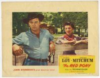 7c761 RED PONY LC #2 '49 Robert Mitchum is Myrna Loy's ranch hand, written by John Steinbeck!