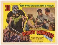 7c785 ROBOT MONSTER 3D LC #7 '53 3-D, worst movie ever, Nader & Mylong help untie bound Barrett!