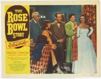 7c791 ROSE BOWL STORY LC #4 '52 young Natalie Wood & family admire Vera Miles in beautiful gown!