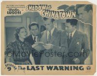 7c826 SHADOW OF CHINATOWN chapter 9 LC '36 Bela Lugosi in border, intense Bruce Bennett & others!