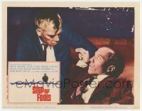 7c835 SHIP OF FOOLS LC '65 great close up of tough Lee Marvin threatening scared Charles Dunn!