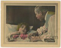 7c843 SISTERS LC R10s close up of beautiful young Lillian Gish in bed by older man!