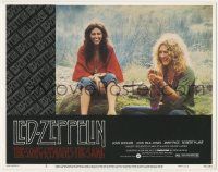 7c856 SONG REMAINS THE SAME LC #8 '76 Led Zeppelin documentary, Robert Plant & girl laughing!