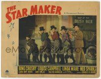 7c871 STAR MAKER LC '39 Bing Crosby performing on stage with four young boys in top hats!