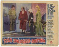 7c873 STAR SPANGLED RHYTHM LC '43 Marion Martin & William Bendix look at Bob Hope in shower!