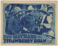 7c885 STRAWBERRY ROAN LC R38 Ken Maynard talking with cowboys in a western bar!