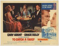 7c928 TO CATCH A THIEF LC #1 R63 Landis & John Williams watch Cary Grant watch Grace Kelly!